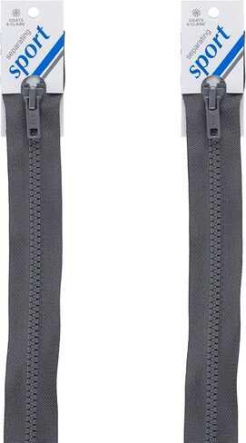 Coats & Clark Separating Molded Zipper, 26 Inch, Stone in Saudi Arabia