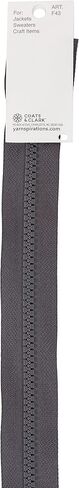 Coats & Clark Separating Molded Zipper, 26 Inch, Stone in Saudi Arabia