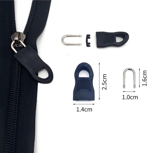16Pcs Backpack Luggage Zipper Pull Replacement in Kuwait
