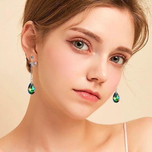 10pcs Hypoallergenic Stainless Steel Earring Hooks Screw Earring Clip Converters with Beaded Chains Pinch Clasps and 20pcs Clear Earring Backs for DIY Jewelry Making Findings in Kuwait