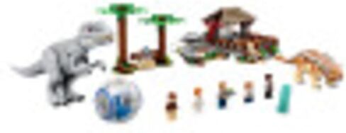 LEGO Jurassic World Indominus rex vs. Ankylosaurus 75941 Awesome Dinosaur Building Toy for Kids, Featuring Jurassic World Character Minifigures for Hours of Creative Fun (537 Pieces) in Saudi Arabia