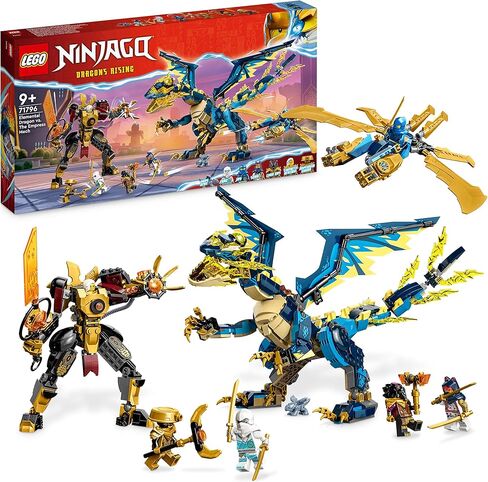 ليغو® NINJAGO®‎ التنين الأساسي ضد آلي الإمبراطورة 71796 مجموعة لعبة بناء (1038 قطعة) in Saudi Arabia