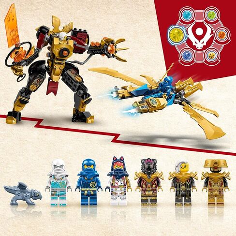ليغو® NINJAGO®‎ التنين الأساسي ضد آلي الإمبراطورة 71796 مجموعة لعبة بناء (1038 قطعة) in Saudi Arabia