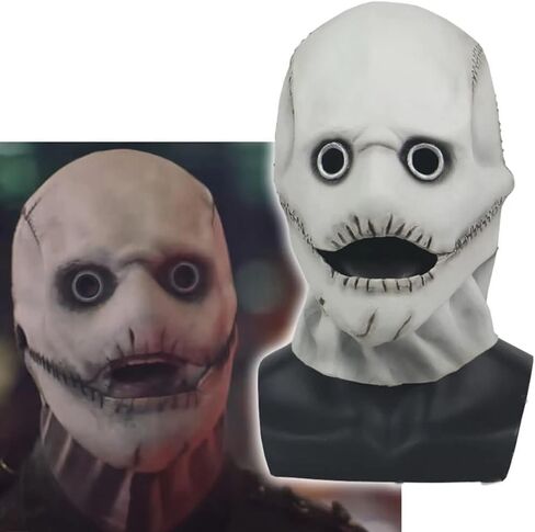 Halloween Mask Film and TV Character Props Latex Headgear Role Play Bar Party Clown Headgear Horror Slipknot Mask in Saudi Arabia