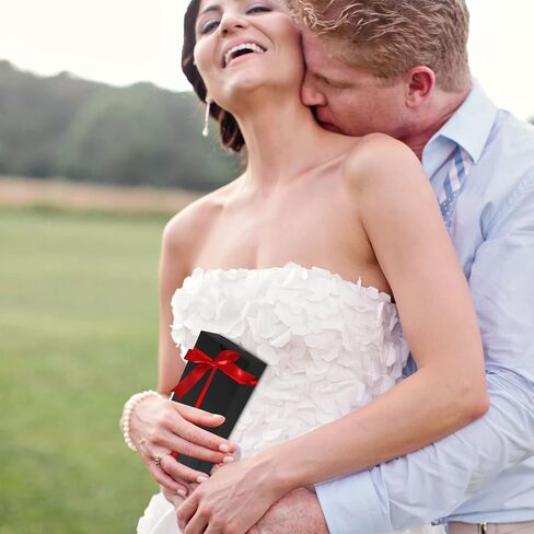 MNKNENG 30 Pack Drawer Box Black Gift Box 5.9 x 3.2 x 1.6 Inch Boxes For Wrapping Gifts, Folding Paperboard Gift Boxes With Lids, Small Kraft Paper Drawer Box For Business Present Packaging in Kuwait