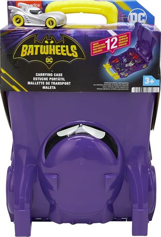 Fisher-Price DC Batwheels Preschool Toy Bat The Batmobile Carrying Case with 1:55 Scale Diecast Car for Ages 3+ Years in Saudi Arabia