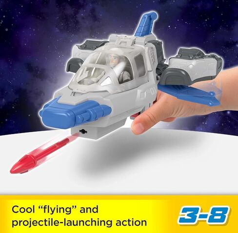 Disney and Pixar Lightyear Toys Imaginext Hyperspeed Explorer XL-01 Spaceship & Buzz Lightyear Figure Set for Pretend Play Ages 3+ Years​ in Saudi Arabia