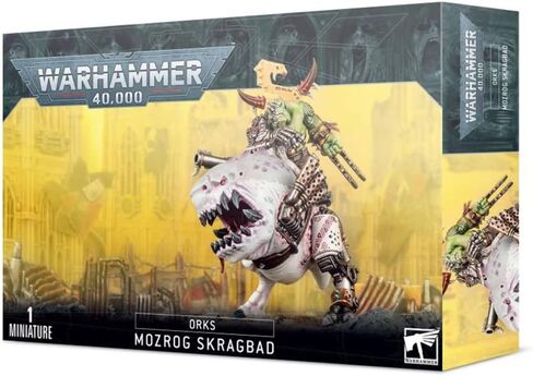 Games Workshop Orks Mozrog Skragbad with Big Chompa Miniature in Saudi Arabia