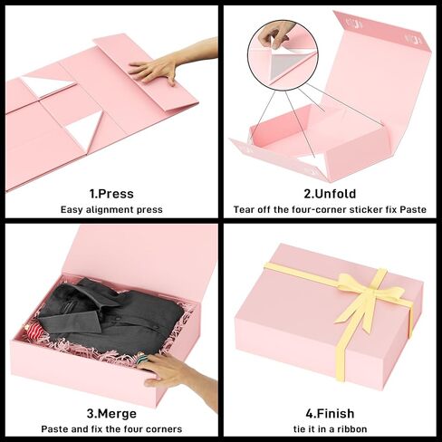 PSHVYM Gift Box 11.5x7.8x3 In, Green Gift Boxes with Lids for Presents in Saudi Arabia