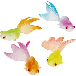 US Toy Glow in The Dark Goldfish Party Accessory (12 Count)