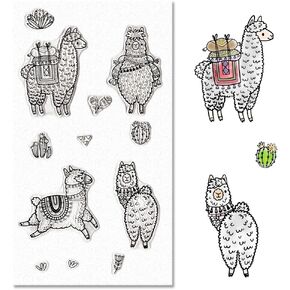 Thank Birds Clear Stamps for Card Making, Bird Stamps for Crafting Decoration, Animals Thankful Words Silicone Transparent Rubber Stamps for DIY Scrapbooking Embossing Album Decor Crafts Supplies