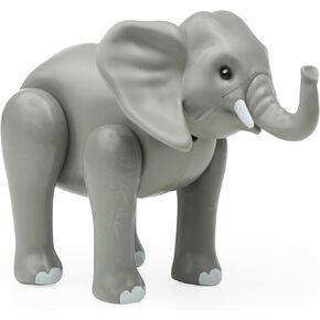 لعبة تمثال الفيل، تماثيل حيوانات سفاري كبيرة، ألعاب حيوانات حديقة حيوانات واقعية للأطفال الصغار 3-5، لعبة شخصية بلاستيكية للفيل، شخصية حيوانات برية، مجموعة لعب حيوانات سفاري للأطفال in Kuwait