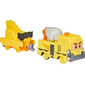 Mighty Express, Build-It Brock Motorized Toy Train with Working Tool and Cargo Car, Kids Toys for Ages 3 and up,Multicolor in Saudi Arabia