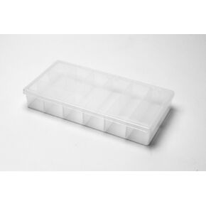 Transparent Organizer Box 12-Compartments for Beads, Craft Supplies, Jewelry, and More in Kuwait