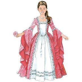 McCall's M5731 Girl's Princess Dress Halloween Costume Patterns, Sizes 3-8