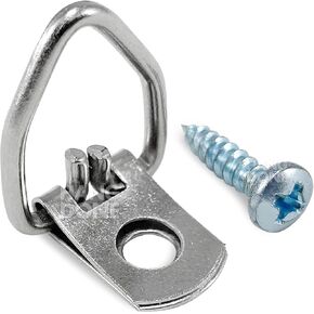 HomeDone D Ring Picture Hangers 100-Pack Heavy Duty with Screws in Kuwait