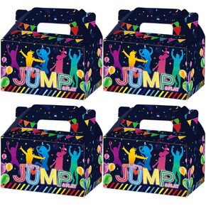 Nuwontun 16 Pieces Trampoline Jump Party Gift Boxes,Jump Birthday Party Decoration in Kuwait