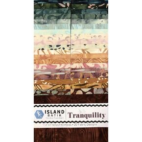 Island Batik Tranquility, 2.5" Strips, Multi in Saudi Arabia