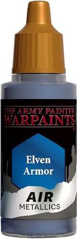 The Army Painter Warpaint Air Metallics Elven Armor - طلاء مائي أكريليك غير سام شديد الصبغة للعب الأدوار على الطاولة وألعاب الطاولة وألعاب الحرب نموذج مصغر للرسم in Saudi Arabia