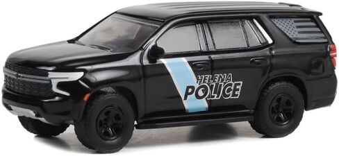 Greenlight 30416 Hot Pursuit - 2022 Chevy Tahoe Police Pursuit Vehicle (PPV) - Helena AL Police Department, Helena (Hobby Exclusive) 1/64 Scale Diecast in Saudi Arabia