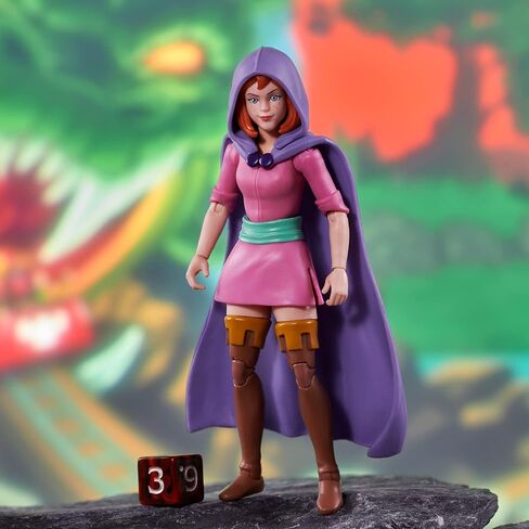 Dungeons & Dragons Cartoon Classics 6-Inch-Scale Sheila Action Figure, D&D 80s Cartoon, Includes d6 from Exclusive D&D Dice Set in Saudi Arabia