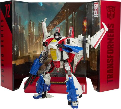 Transformers Toys Studio Series 72 Voyager Class Bumblebee Starscream Action Figure - Ages 8 and Up, 6.5-inch in Saudi Arabia