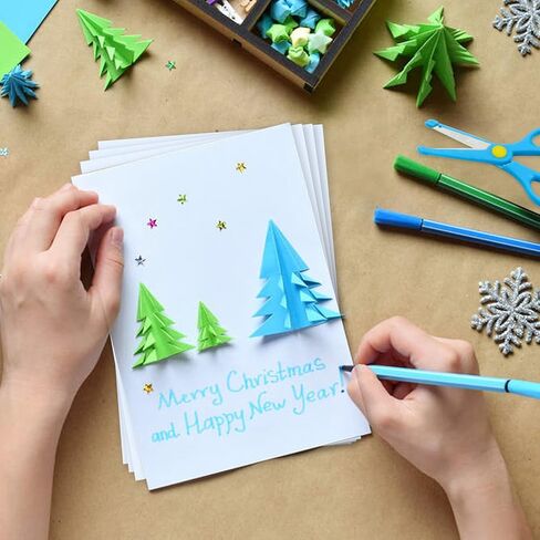 FSWCCK 20 ورقة مقاس A4 شريط أبيض مزدوج الجوانب، 8.3 بوصة × 11.5 بوصة، شريط لاصق للحرف الفنية، شريط لاصق قوي للفن/الحرف اليدوية/شريط ديكور المنزل مع بطانة بيضاء in Kuwait