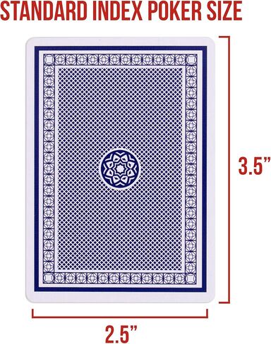 حزمة ألعاب بطاقات Pinochle النهائية - مجموعتان مخصصتان مكونتان من 48 بطاقة لعب + 100 لوحة نقاط قابلة للتمزيق - لعبة دمج عائلية كلاسيكية بحجم البوكر مطلي بالبلاستيك، ومجموعات مؤشرة قياسية in Kuwait