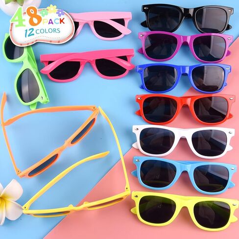 MIAHART Kids Sunglasses Bulk for Boys and Girls Glasses Party Favors for Summer Beach Pool Party Carnival Prizes in Kuwait