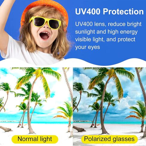 MIAHART Kids Sunglasses Bulk for Boys and Girls Glasses Party Favors for Summer Beach Pool Party Carnival Prizes in Kuwait