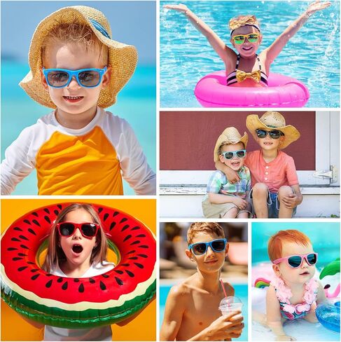MIAHART Kids Sunglasses Bulk for Boys and Girls Glasses Party Favors for Summer Beach Pool Party Carnival Prizes in Kuwait