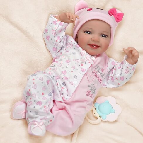BABESIDE Reborn Baby Dolls Leen 20 Inch New Pink Clothes in Saudi Arabia