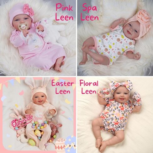 BABESIDE Reborn Baby Dolls Leen 20 Inch New Pink Clothes in Saudi Arabia