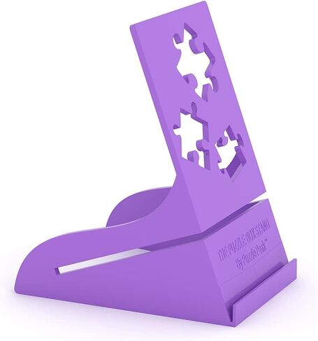 حامل صندوق أحجية الصور المقطوعة الكل في واحد من Puzzle Peak وحامل ملصقات الألغاز لجميع محبي الألغاز - أحمر in Saudi Arabia