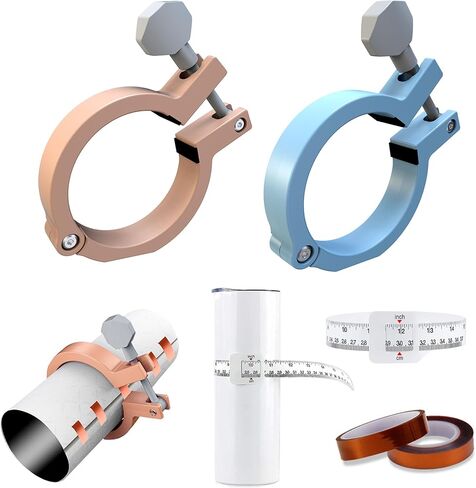 VIWOOP Sublimation Tumbler Pinch Clamps, Tumbler Pincher Tool for Sublimation Blanks, Pinch Perfect Clamps for 15 OZ 20 OZ Sublimation Straignt Tumblers in Kuwait