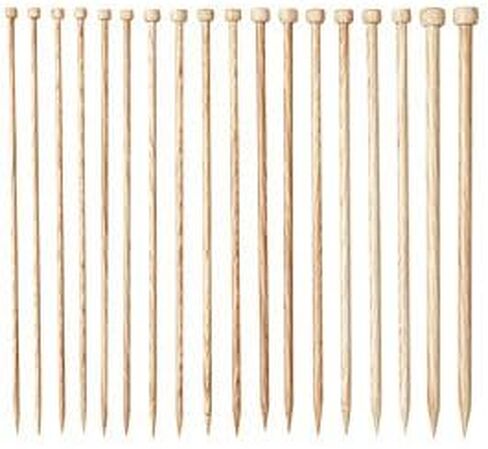 مجموعة إبر الحياكة الخشبية ذات نقطة واحدة مستقيمة من Knit Picks US 4-11 (فسيفساء 10") in Kuwait
