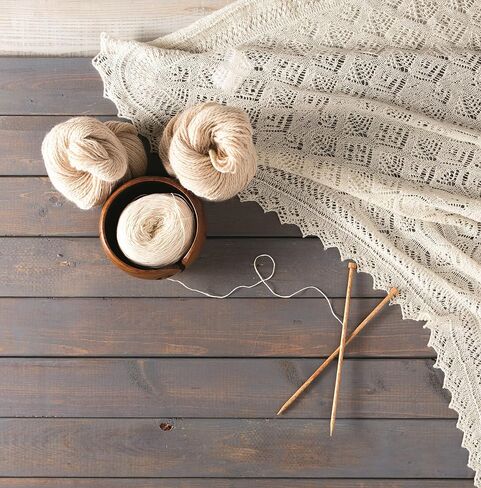مجموعة إبر الحياكة الخشبية ذات نقطة واحدة مستقيمة من Knit Picks US 4-11 (فسيفساء 10") in Kuwait