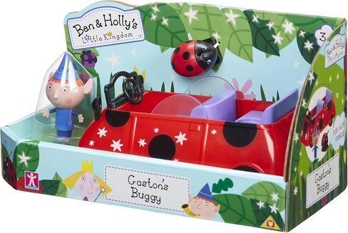 Ben & Holly Ben Elf's Gaston Buggy, Push Along car, Ben and Holly's Little Kingdom, Imaginative Play, Gift for 3-6 Year Old in Kuwait