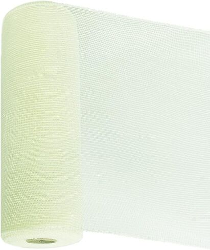 Mesh Ribbon Deco Mesh 10 inch x10 Yard (Gray) in Kuwait
