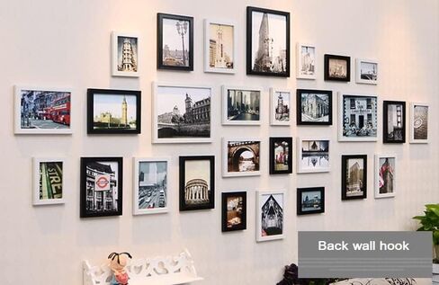 Yinpecly 50Pcs Double Holes Triangle Ring Picture Hangers 24 x 17mm for Hanging Hook Frame Mirror Artwork Clock Gold Tone in Kuwait