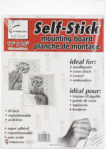 Pres-On Products Press-On Mounting Board 11"X14"-6/Pk-11x14, 6 Pack in Saudi Arabia