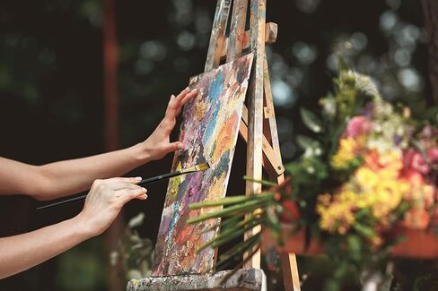 فرشاة طلاء - مجموعة من 15 فرشاة فنية للالوان المائية والاكريليك والطلاء الزيتي - لوازم فنية فاخرة من ماي ارت سكيب™ in Kuwait