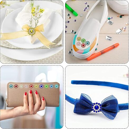 120pcs 14mm Sunflower Pearl Sew On Rhinestones Flatback Crystals Stones Trim Pearl Rhinestones Buttons Fabric Gems Sewing Accessories (crystal-gold) in Kuwait