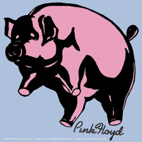 Licenses Products Pink Floyd Pig Sticker in Saudi Arabia