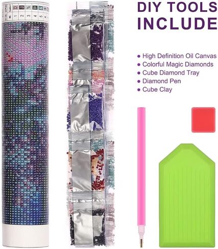 الشتاء مزرعة الخيول والقطط DIY الماس اللوحة 5D كامل جولة الماس الفن كريستال حجر الراين التطريز الفن الحديث ديكور المنزل-ديكور المكتب. (12 × 16 بوصة) in Kuwait