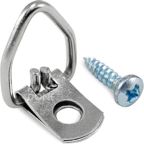 HomeDone D Ring Picture Hangers 100-Pack Heavy Duty with Screws in Kuwait
