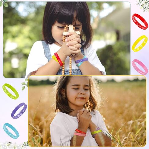 He Is Risen Bracelets Easter Decorations Religious Silicone Bracelet Easter Party Favors He Is Risen Rubber Bracelet Easter Bracelet Bulk Cross Catholic Gifts for Kids Easter Spring Party in Saudi Arabia