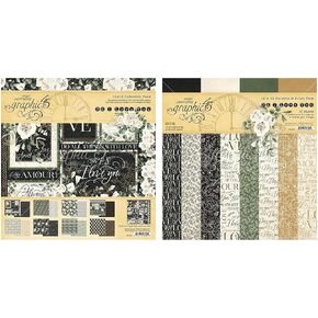 الرسم 45 ملاحظة. حزمة مجموعة I Love You - حزمة مجموعة 12 × 12 + 12 × 12 حزمة ورق مزدوجة الجوانب in Kuwait