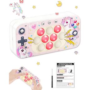 Fast Push Game Fidget Toys for Kids Adults, Push it Fidget Popper Games Quick Push Game Handheld Sensory Console Toys for Kids 6-12, Birthday Gifts for Boys, Girls, Teen (Astronaut) in Kuwait