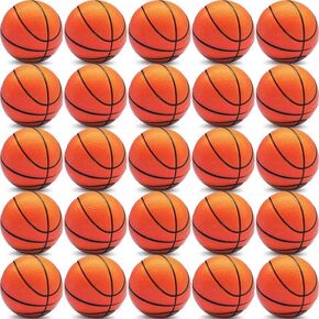 60 Pcs Mini Basketball Stress Balls Mini Basketball Party Favor 2.5'' Inch Mini Foam Sports Ball Squeeze Ball Anxiety Stress Relief for Basketball Party Sports Game Kid Prize Carnival School Gift in Kuwait